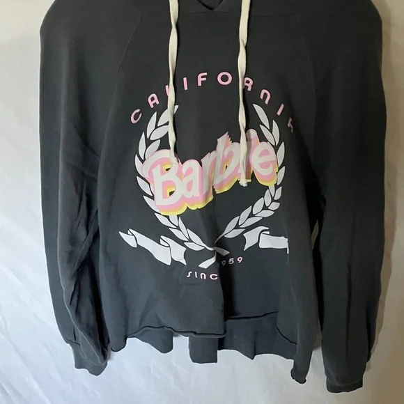 Grayson/Threads: Charcoal Cropped Sweatshirt- S - Picture 12 of 16